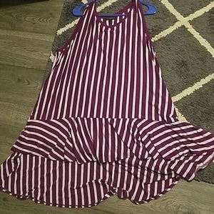 Hi lo sleeveless top